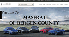 Desktop Screenshot of maseratibergencounty.com